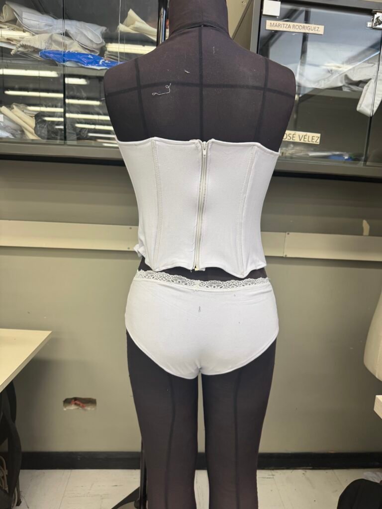 Toile del cors&eacute;, vista posterior