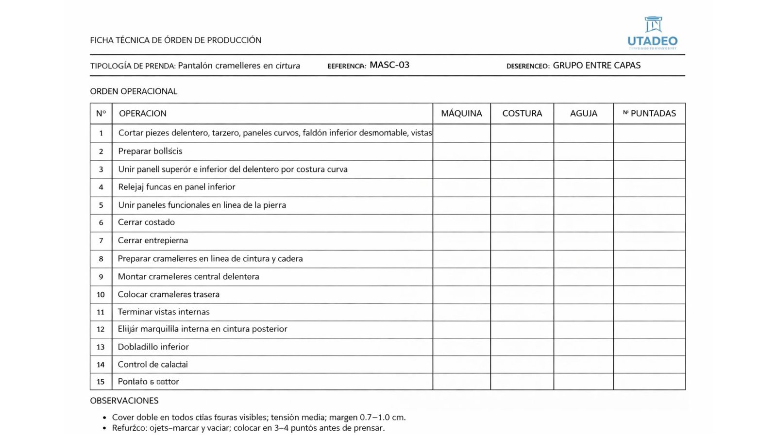 Ficha técnica 5 de 52