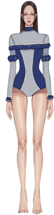 Line up de &Iacute;ndigo, look 5